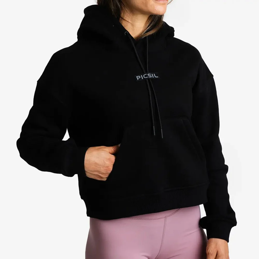Woman Crop Hoodie Core
