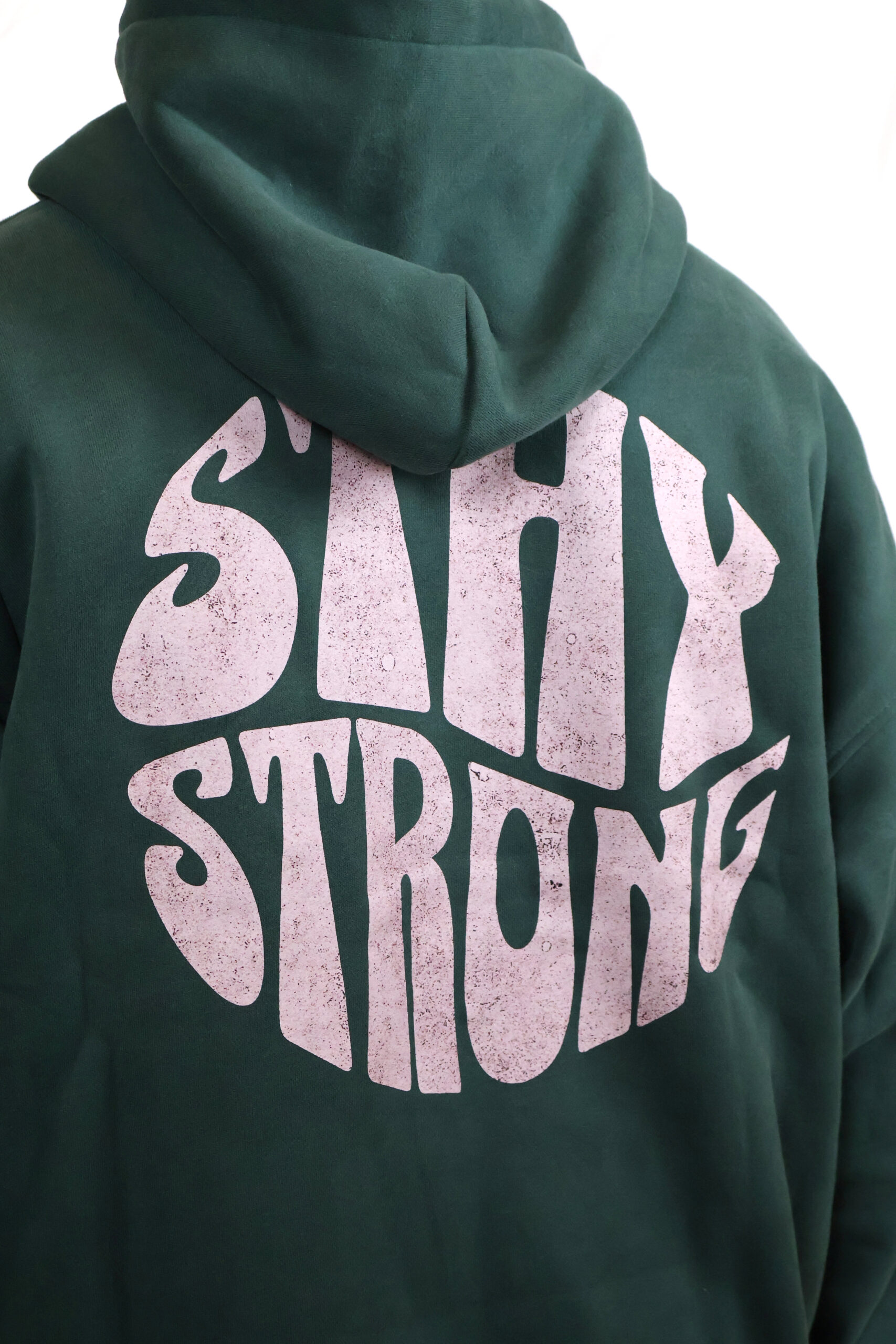 SUDADERA STAY STRONG 4 E Sudadera verde2 scaled